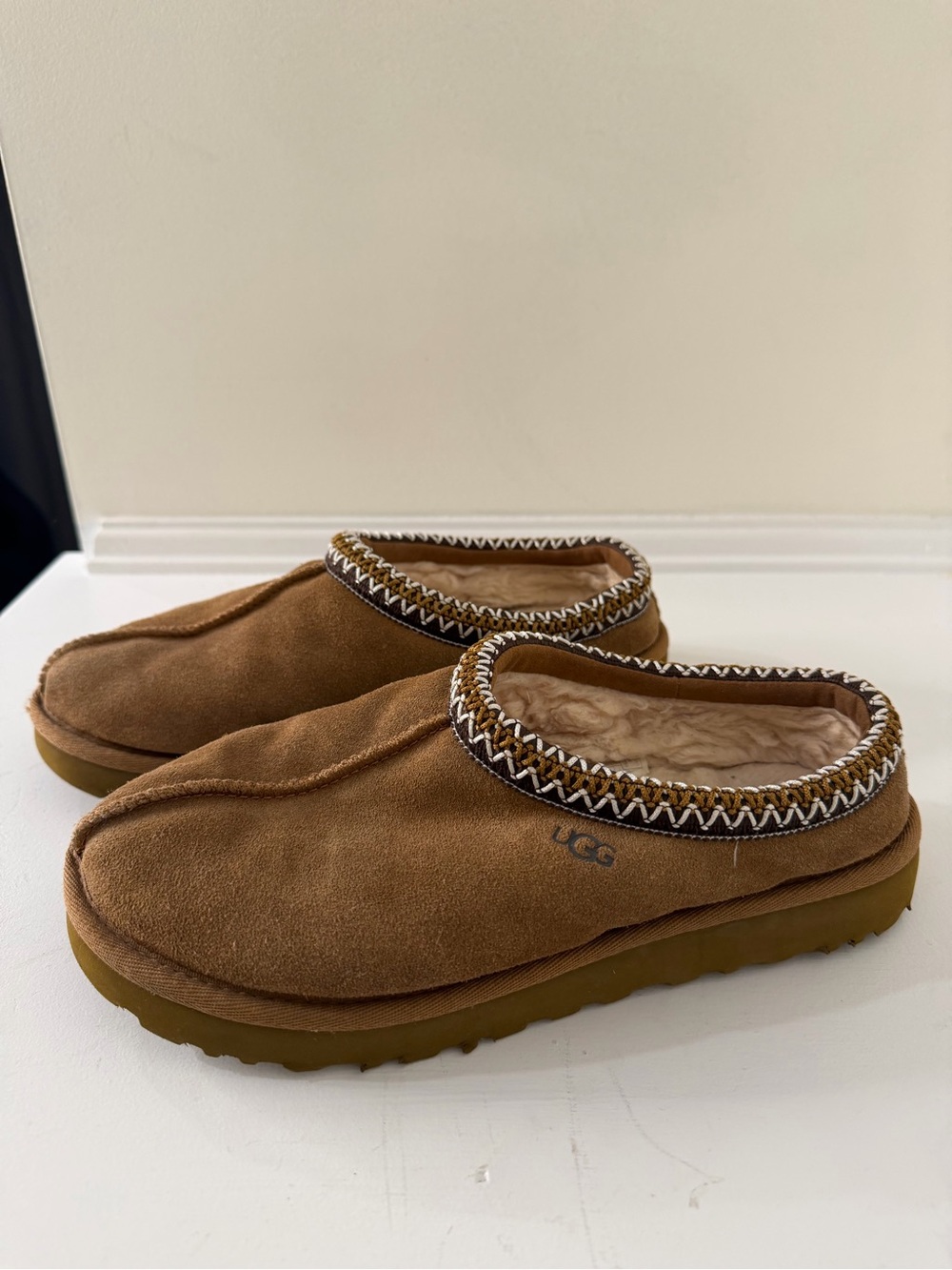 UGG Classic Brown Suede Men’s Slip-On Clog